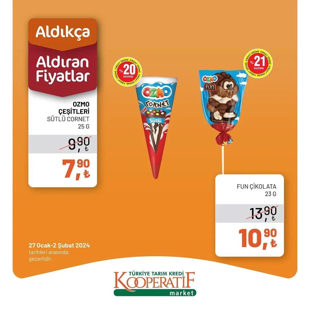 Tarım Kredi'den 40 üründe haftalık indirim! 9