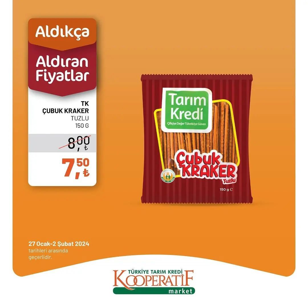 Tarım Kredi'den 40 üründe haftalık indirim! 12