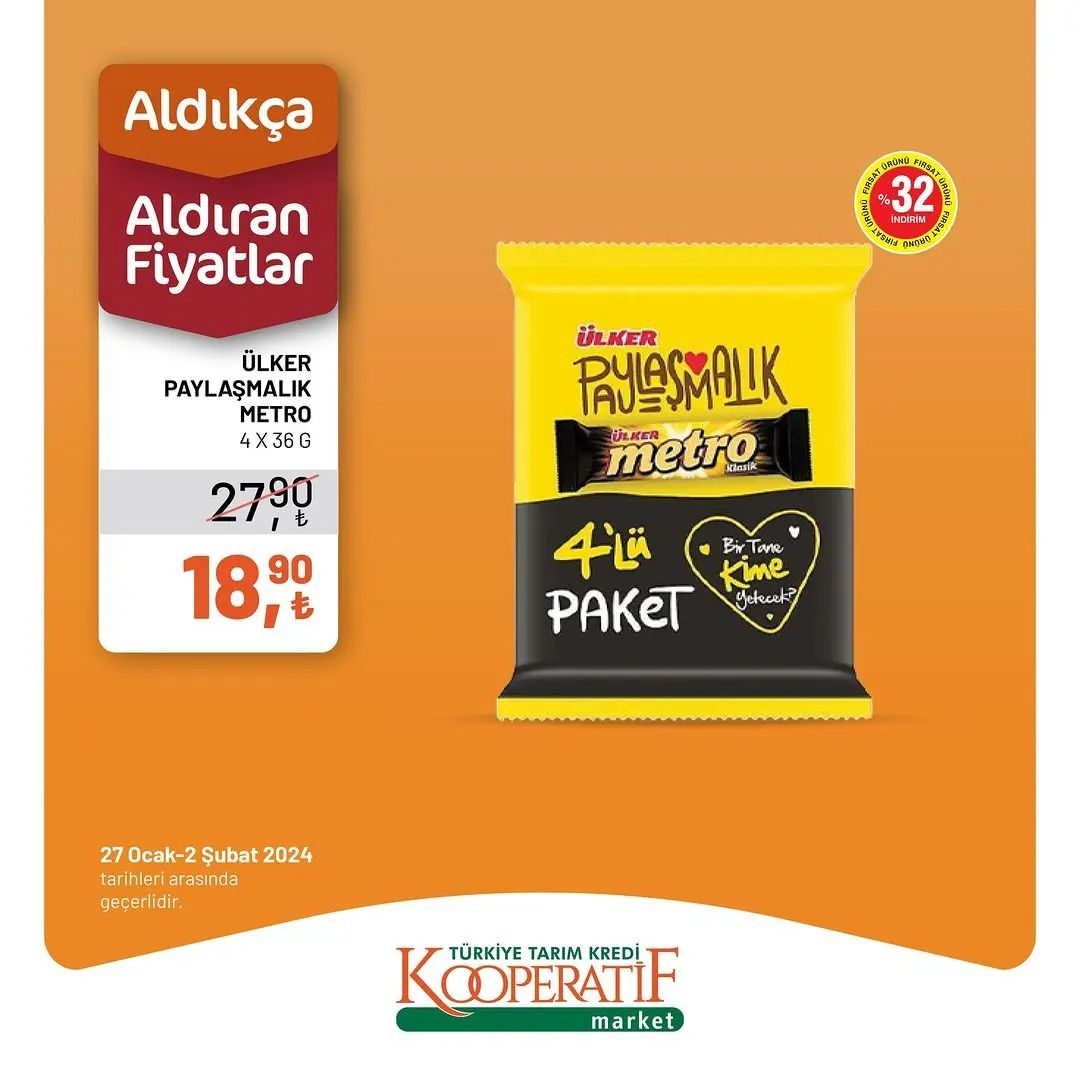 Tarım Kredi'den 40 üründe haftalık indirim! 14