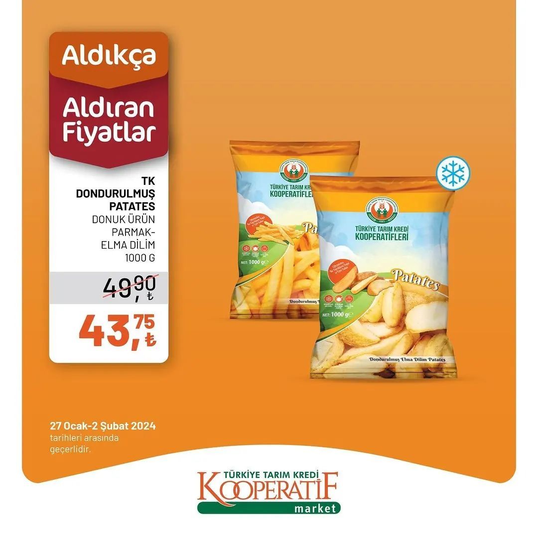 Tarım Kredi'den 40 üründe haftalık indirim! 30