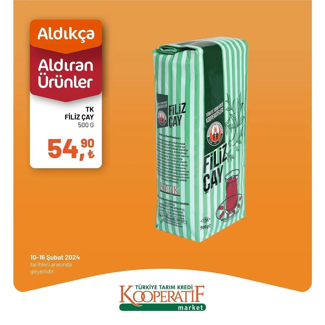 Tarım Kredi'den 40 üründe haftalık indirim! 10