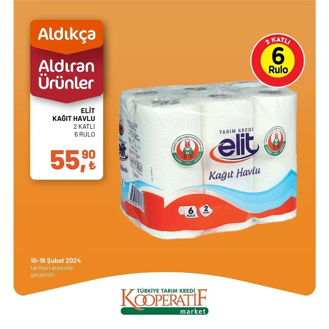 Tarım Kredi'den 40 üründe haftalık indirim! 18