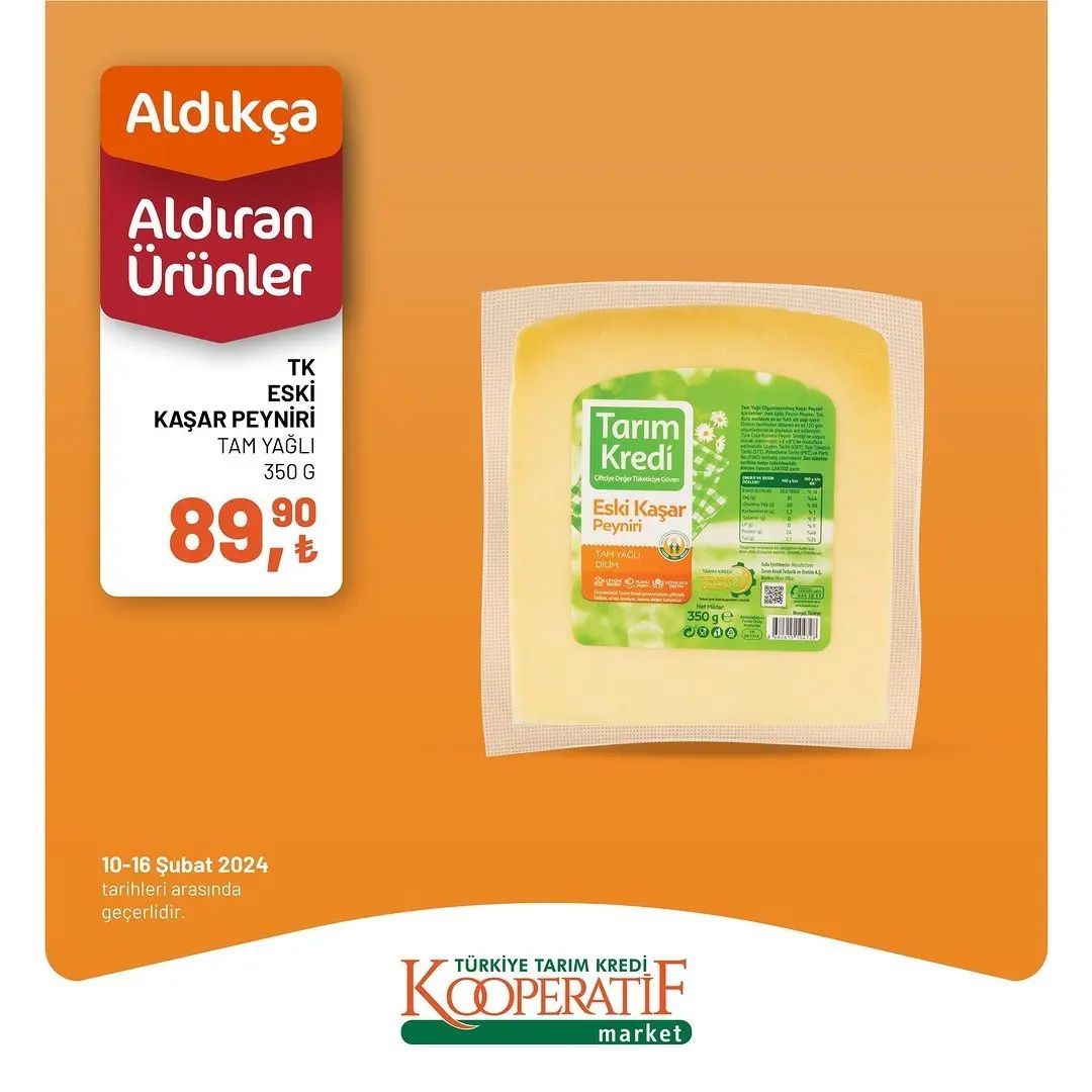 Tarım Kredi'den 40 üründe haftalık indirim! 19