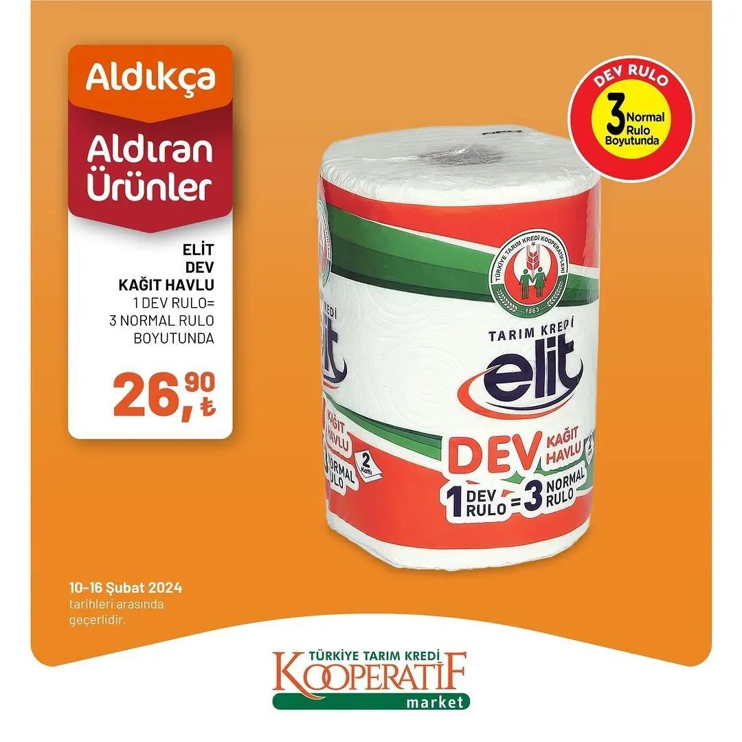 Tarım Kredi'den 40 üründe haftalık indirim! 23