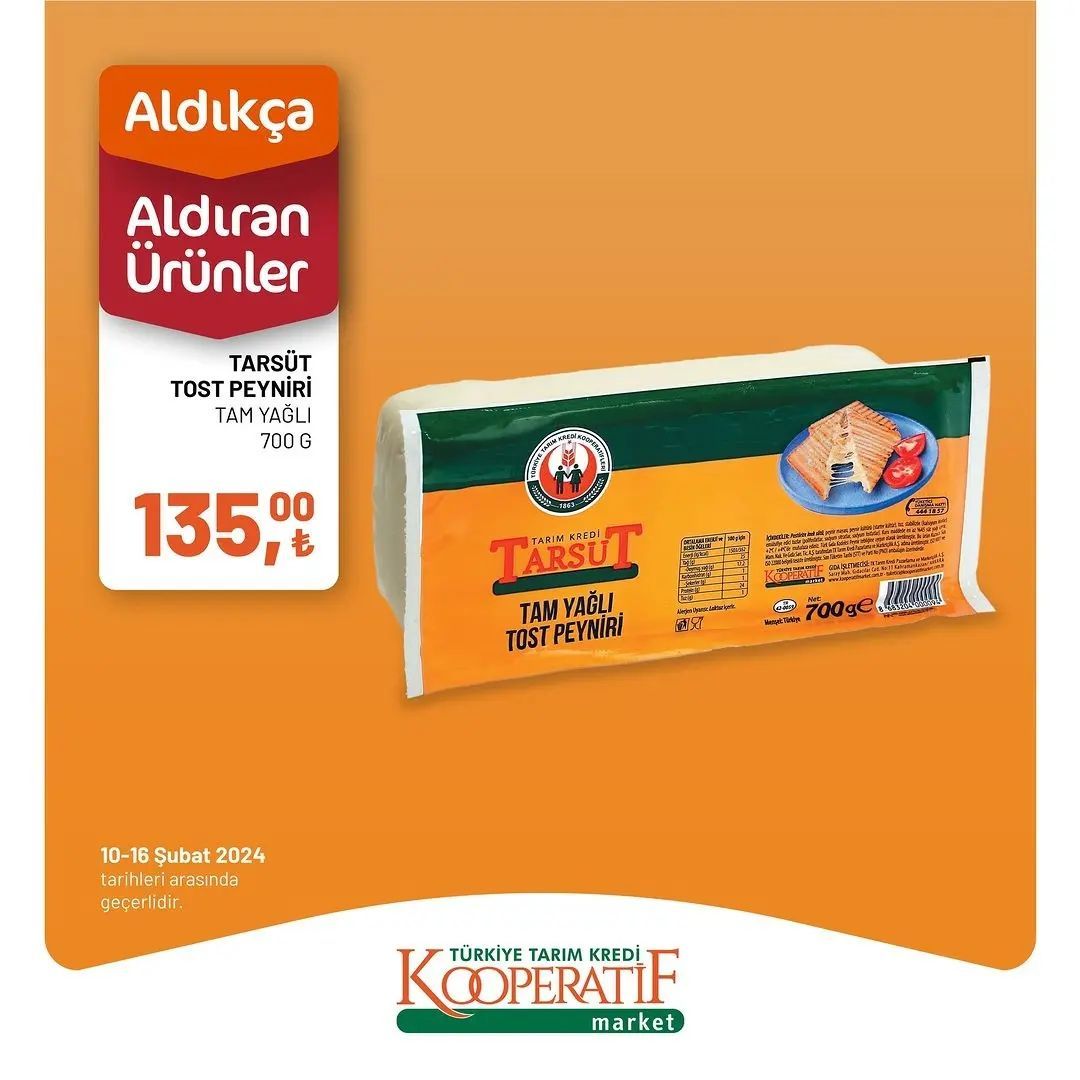 Tarım Kredi'den 40 üründe haftalık indirim! 30