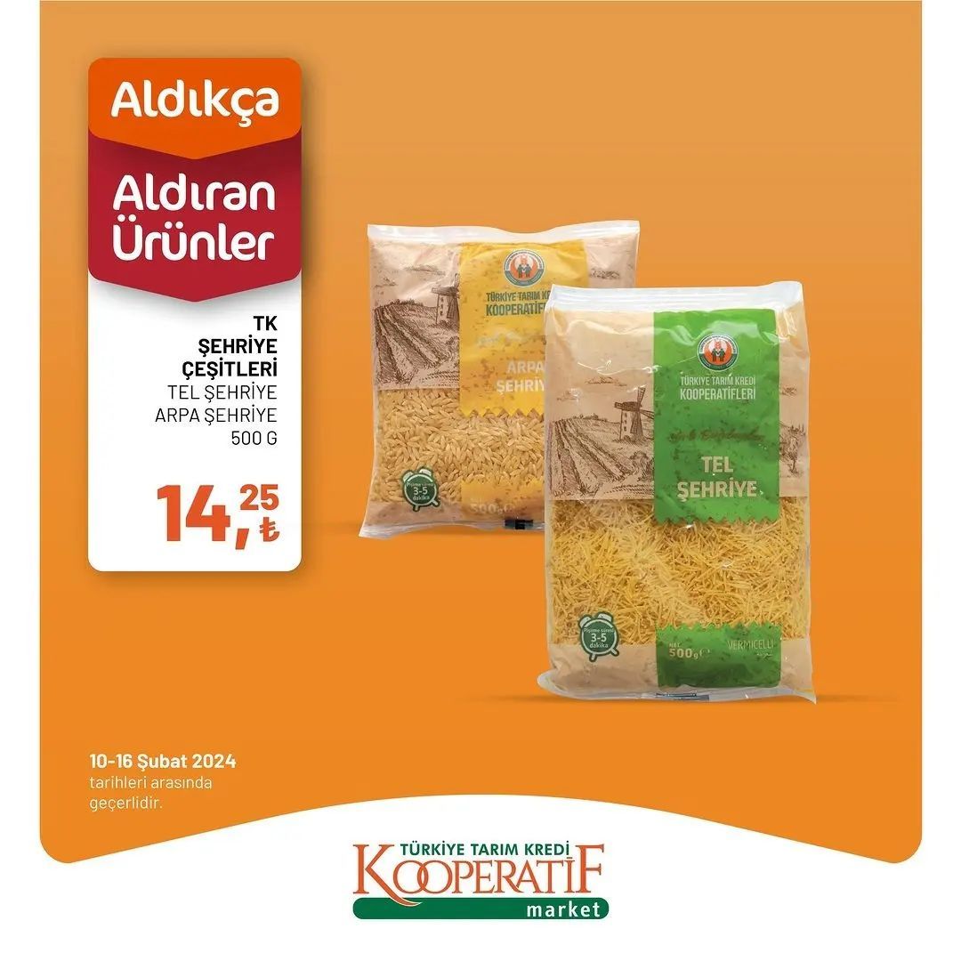 Tarım Kredi'den 40 üründe haftalık indirim! 32