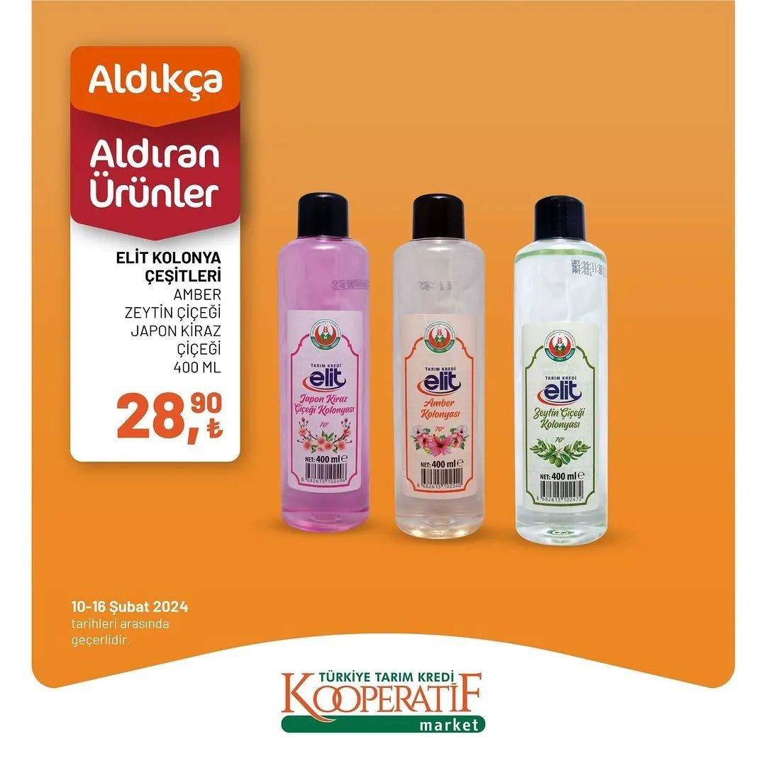 Tarım Kredi'den 40 üründe haftalık indirim! 35