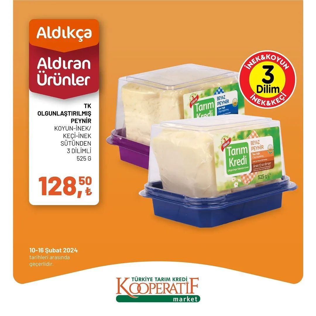 Tarım Kredi'den 40 üründe haftalık indirim! 36