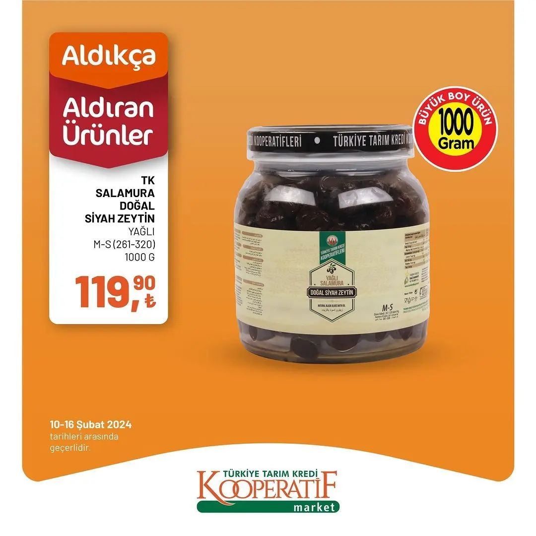 Tarım Kredi'den 40 üründe haftalık indirim! 38