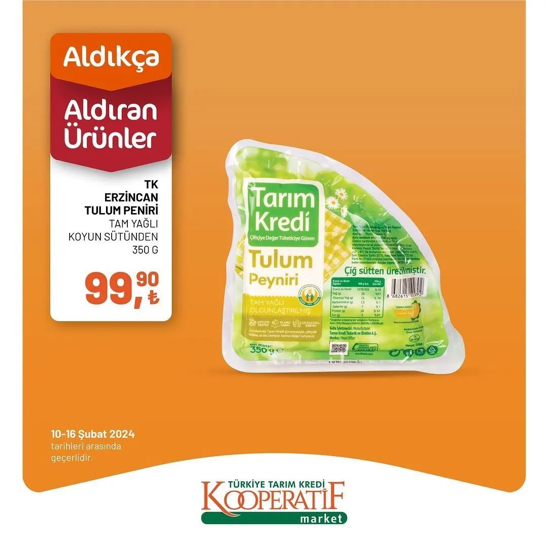Tarım Kredi'den 40 üründe haftalık indirim! 40