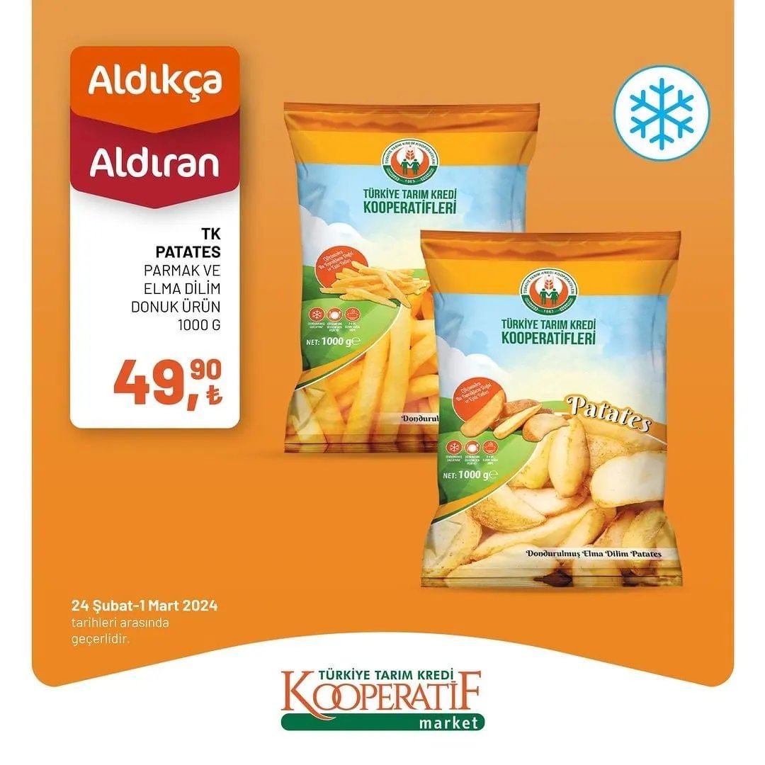 Tarım Kredi'den birçok üründe haftalık indirim! 7