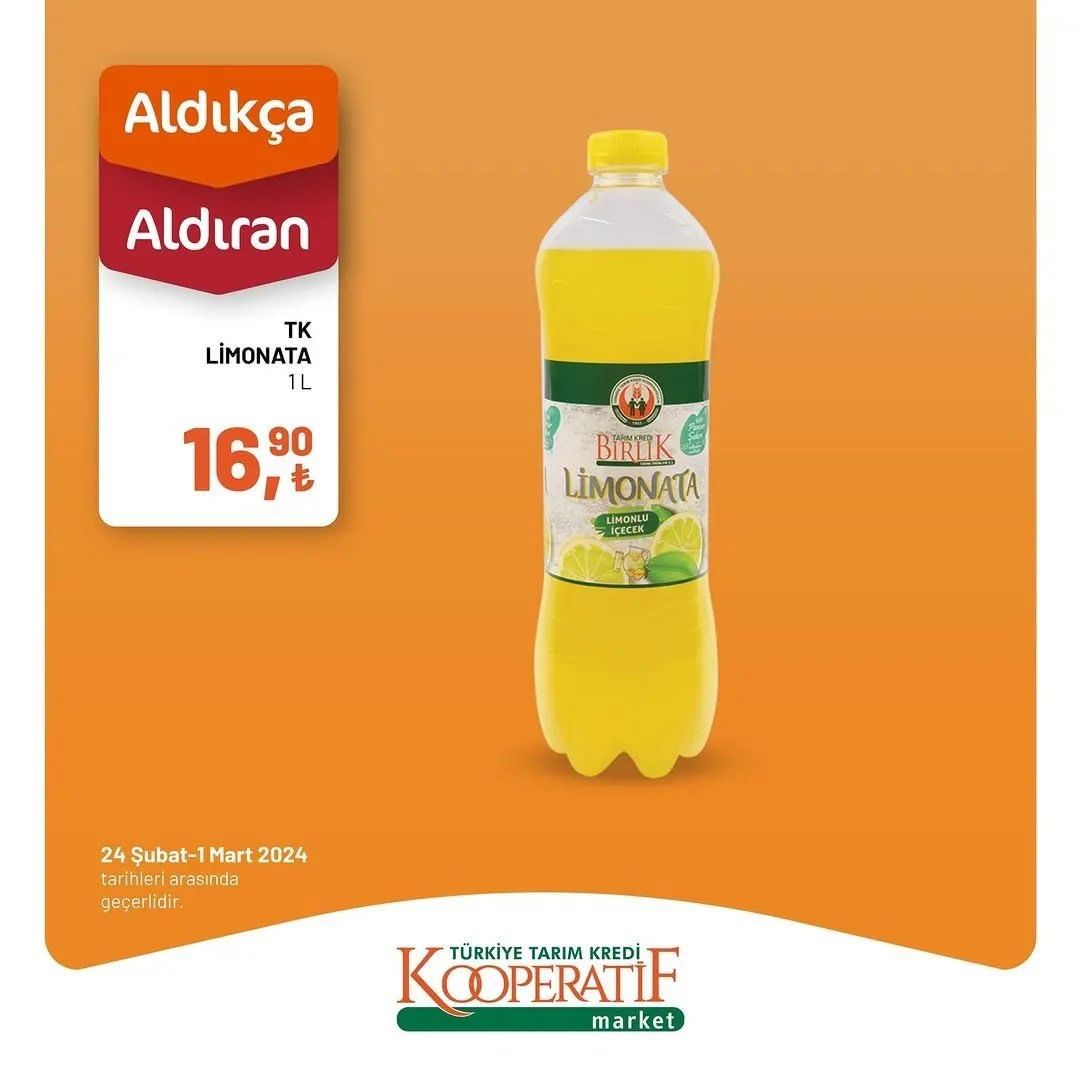 Tarım Kredi'den birçok üründe haftalık indirim! 12