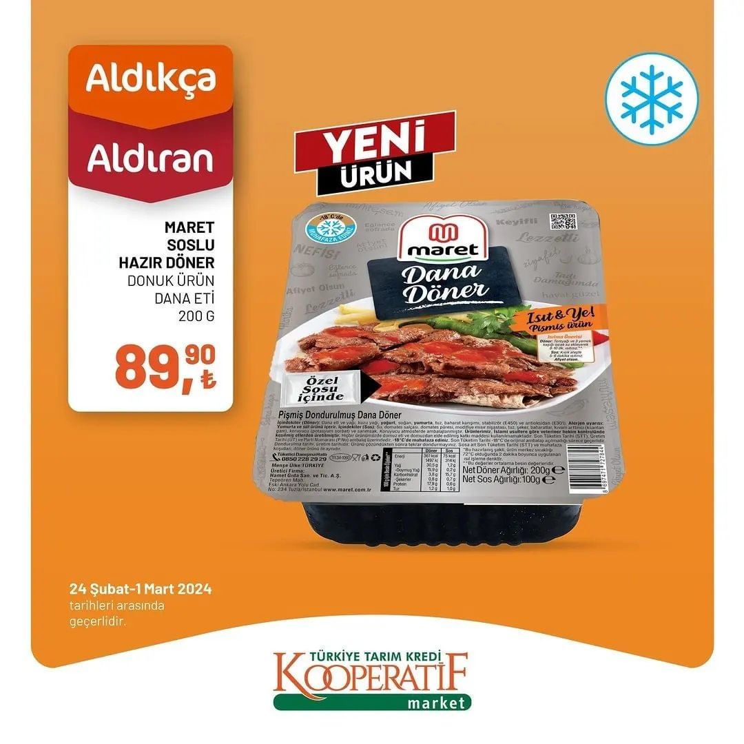 Tarım Kredi'den birçok üründe haftalık indirim! 17