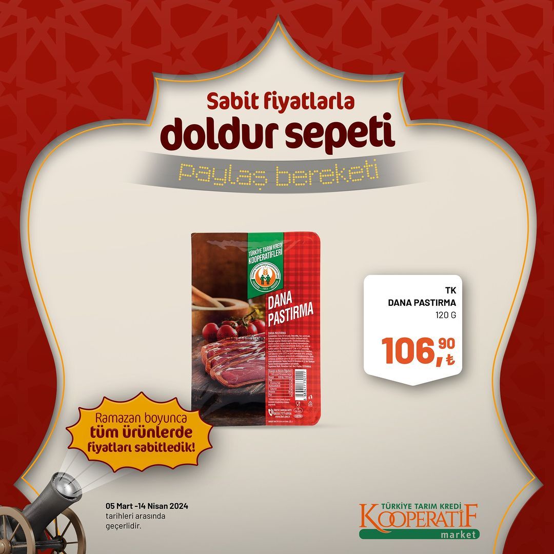 Tarım Kredi Market'lerde dev Ramazan indirimi! 12