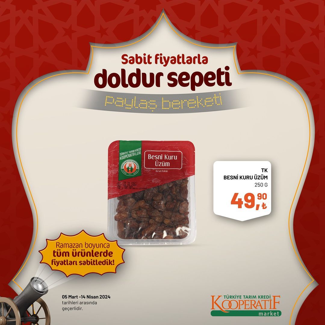 Tarım Kredi Market'lerde dev Ramazan indirimi! 53