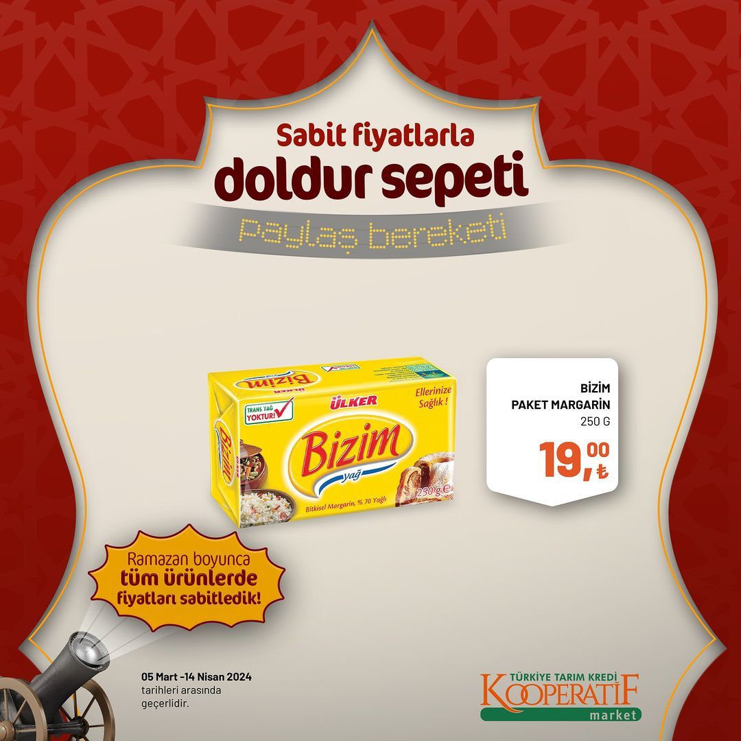 Tarım Kredi Market'lerde dev Ramazan indirimi! 104