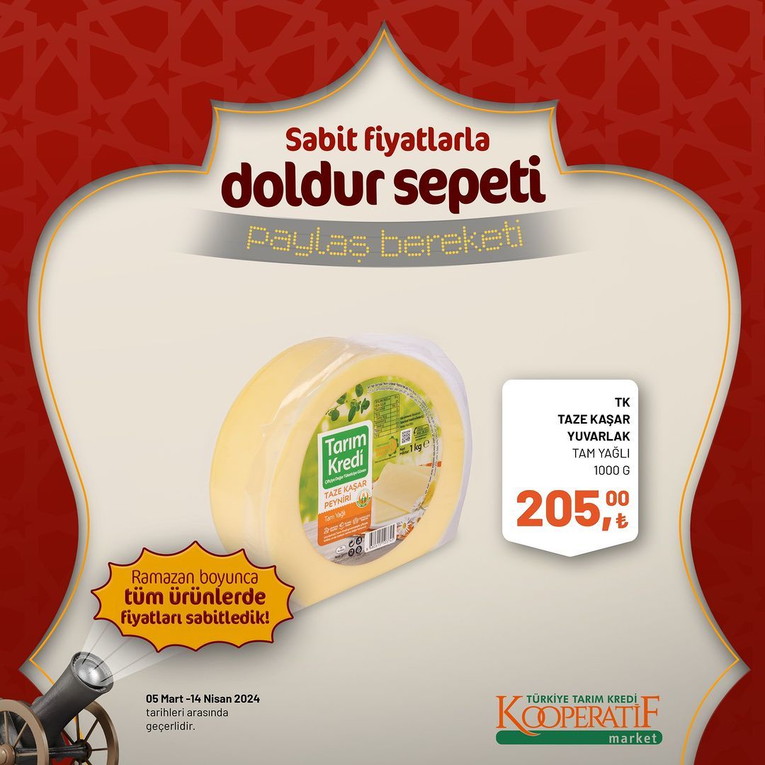 Tarım Kredi Market'lerde dev Ramazan indirimi! 80