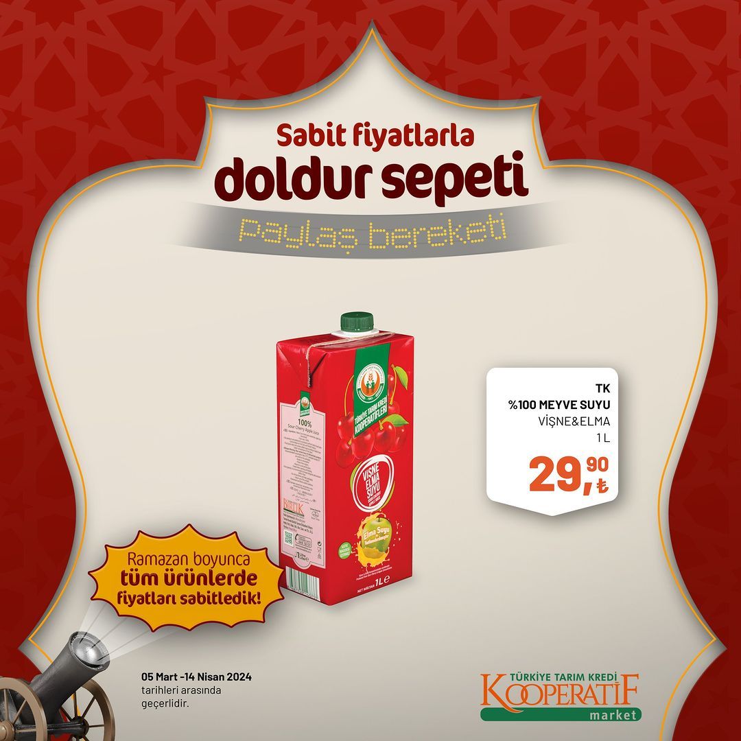 Tarım Kredi Market'lerde dev Ramazan indirimi! 37