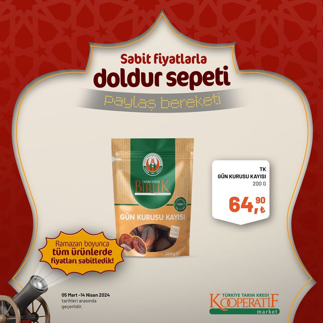 Tarım Kredi Market'lerde dev Ramazan indirimi! 47