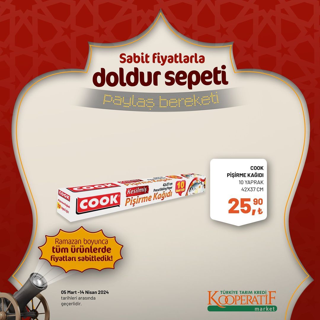 Tarım Kredi Market'lerde dev Ramazan indirimi! 8