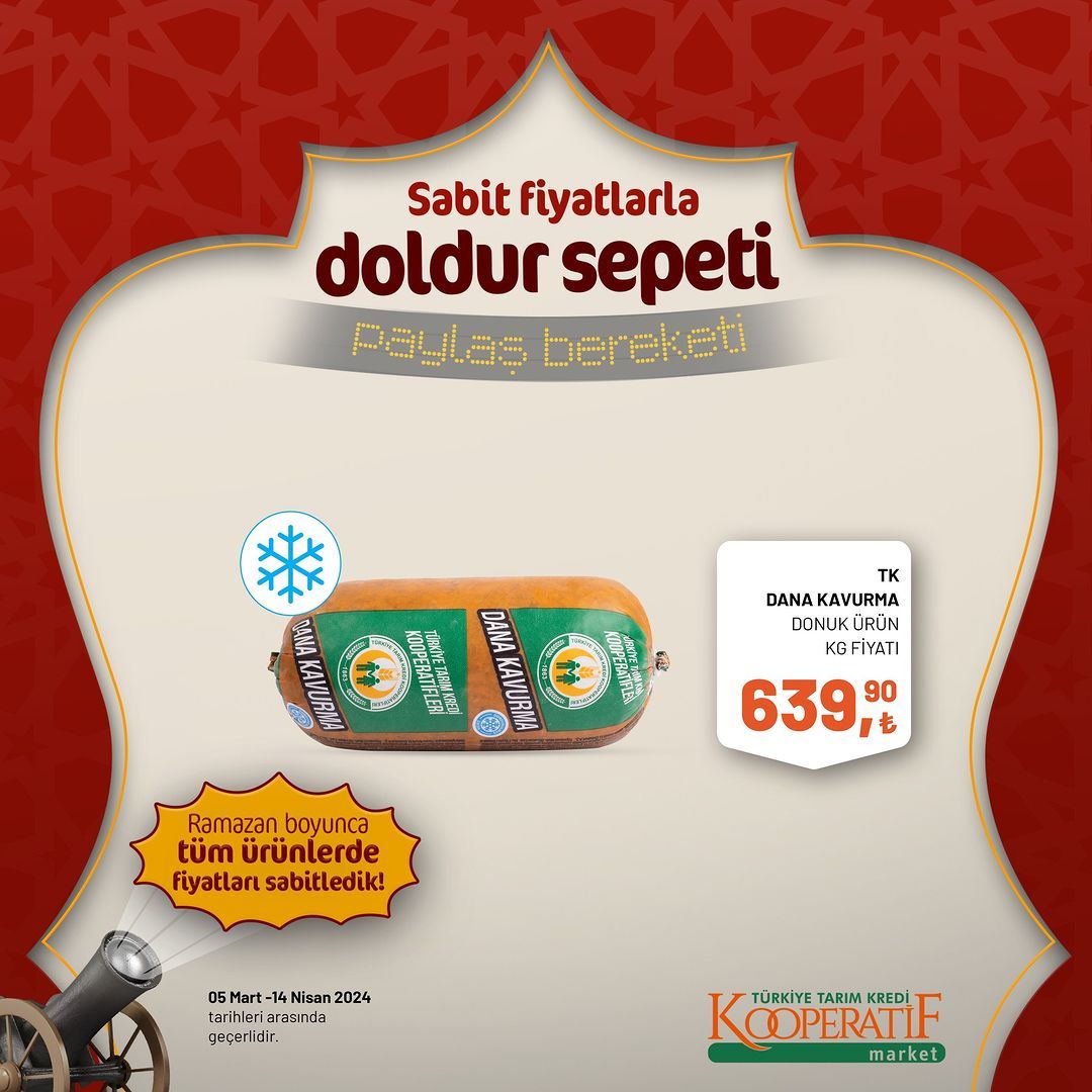 Tarım Kredi Market'lerde dev Ramazan indirimi! 14