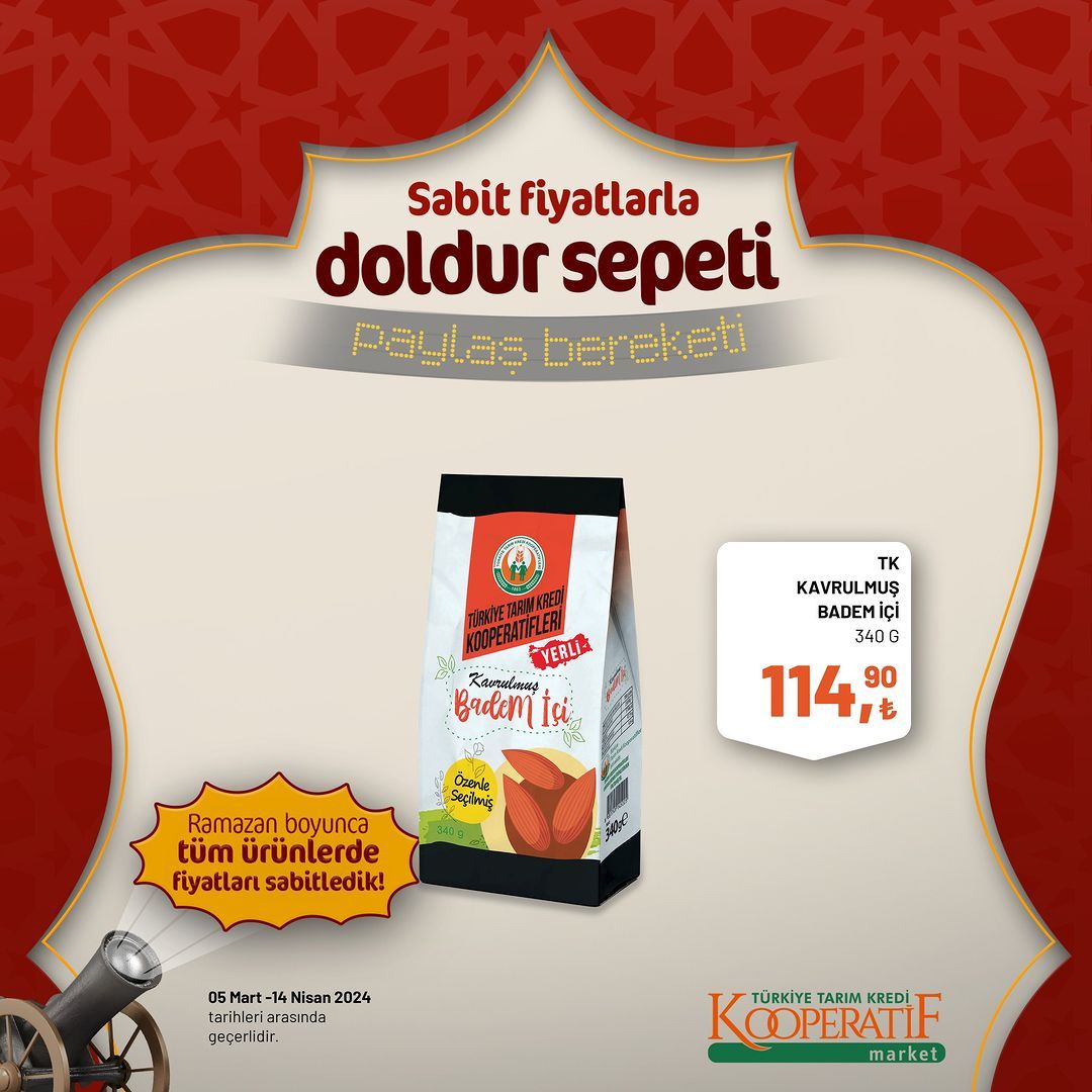 Tarım Kredi Market'lerde dev Ramazan indirimi! 56