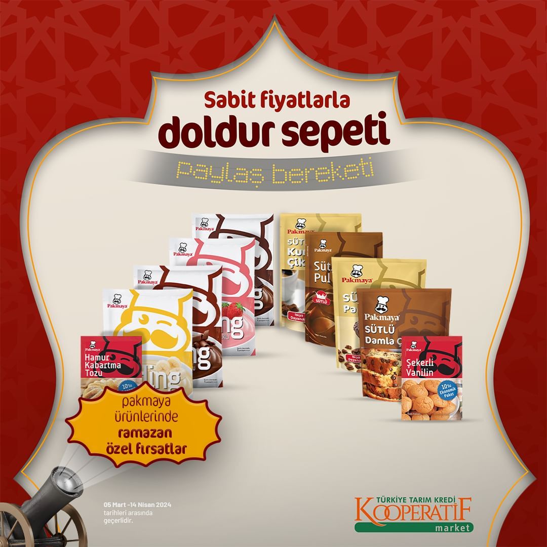 Tarım Kredi Market'lerde dev Ramazan indirimi! 57