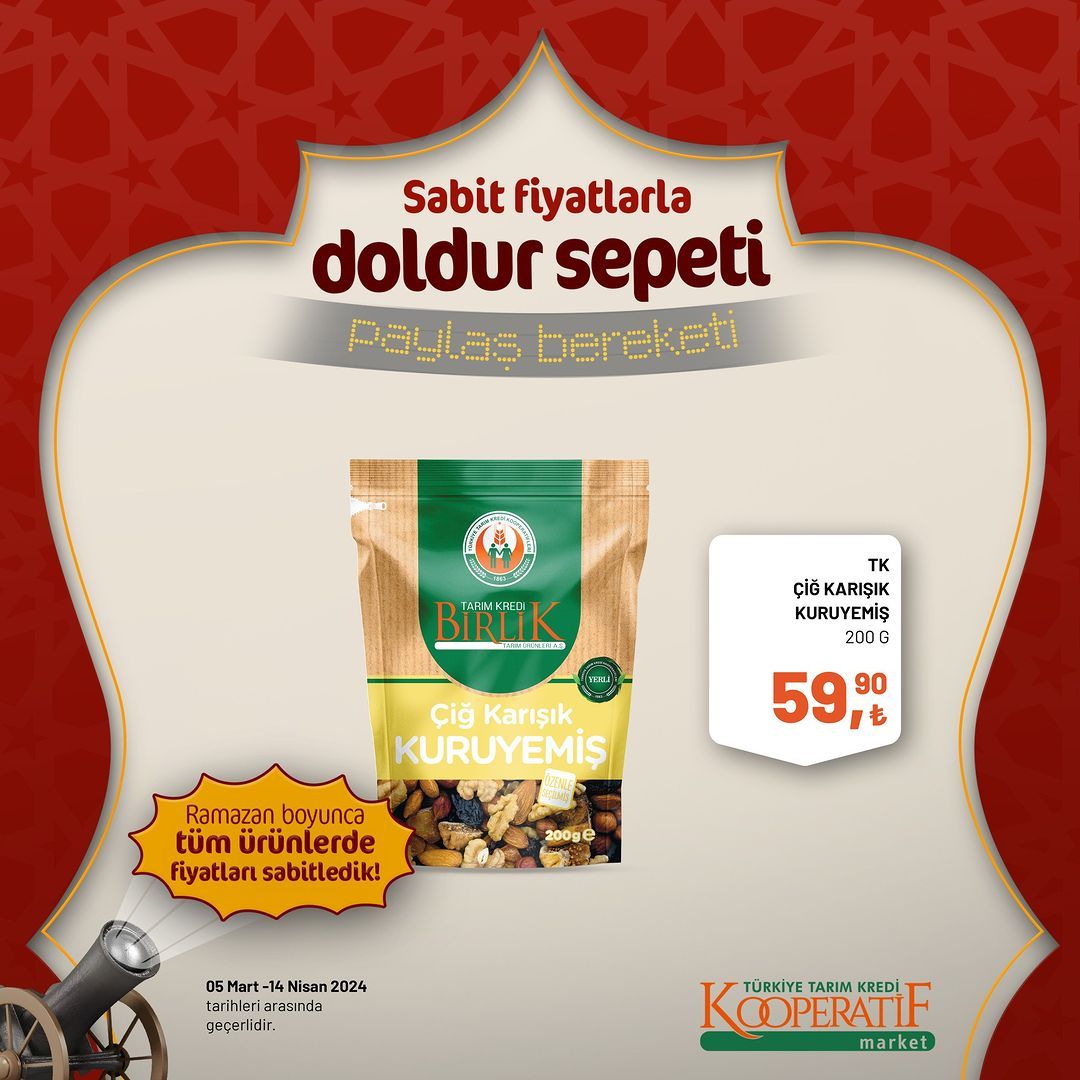 Tarım Kredi Market'lerde dev Ramazan indirimi! 46