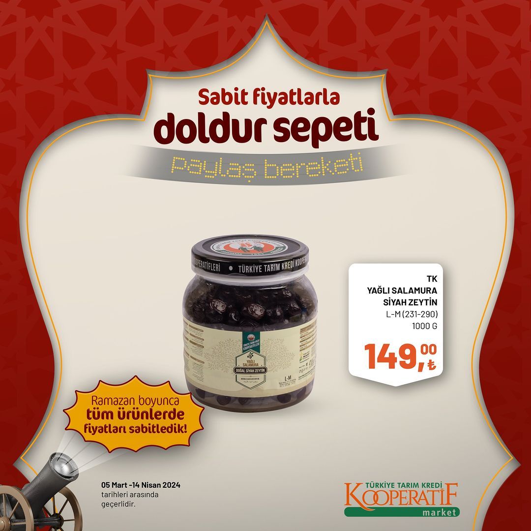 Tarım Kredi Market'lerde dev Ramazan indirimi! 87