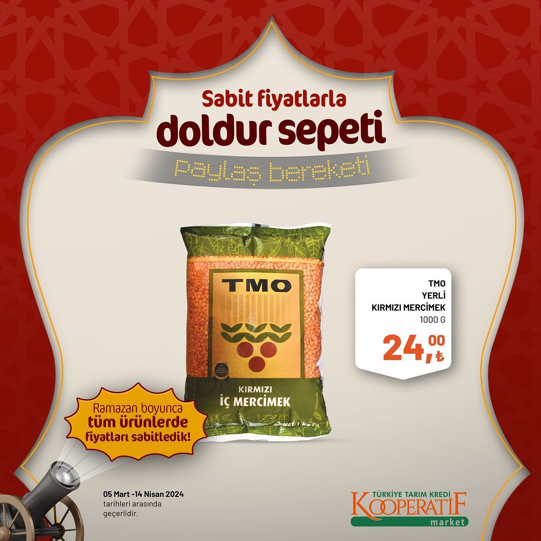 Tarım Kredi Market'lerde dev Ramazan indirimi! 99
