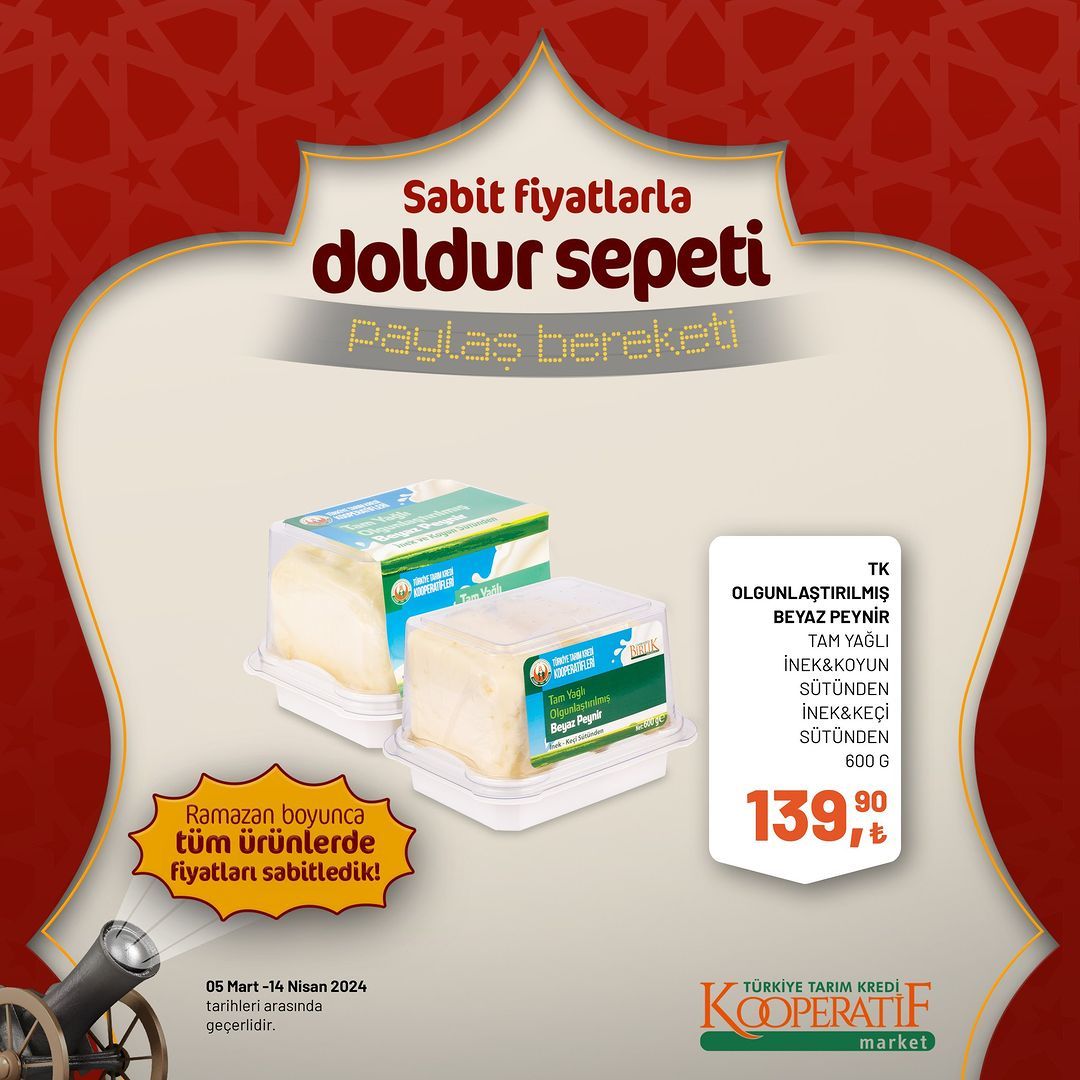 Tarım Kredi Market'lerde dev Ramazan indirimi! 71