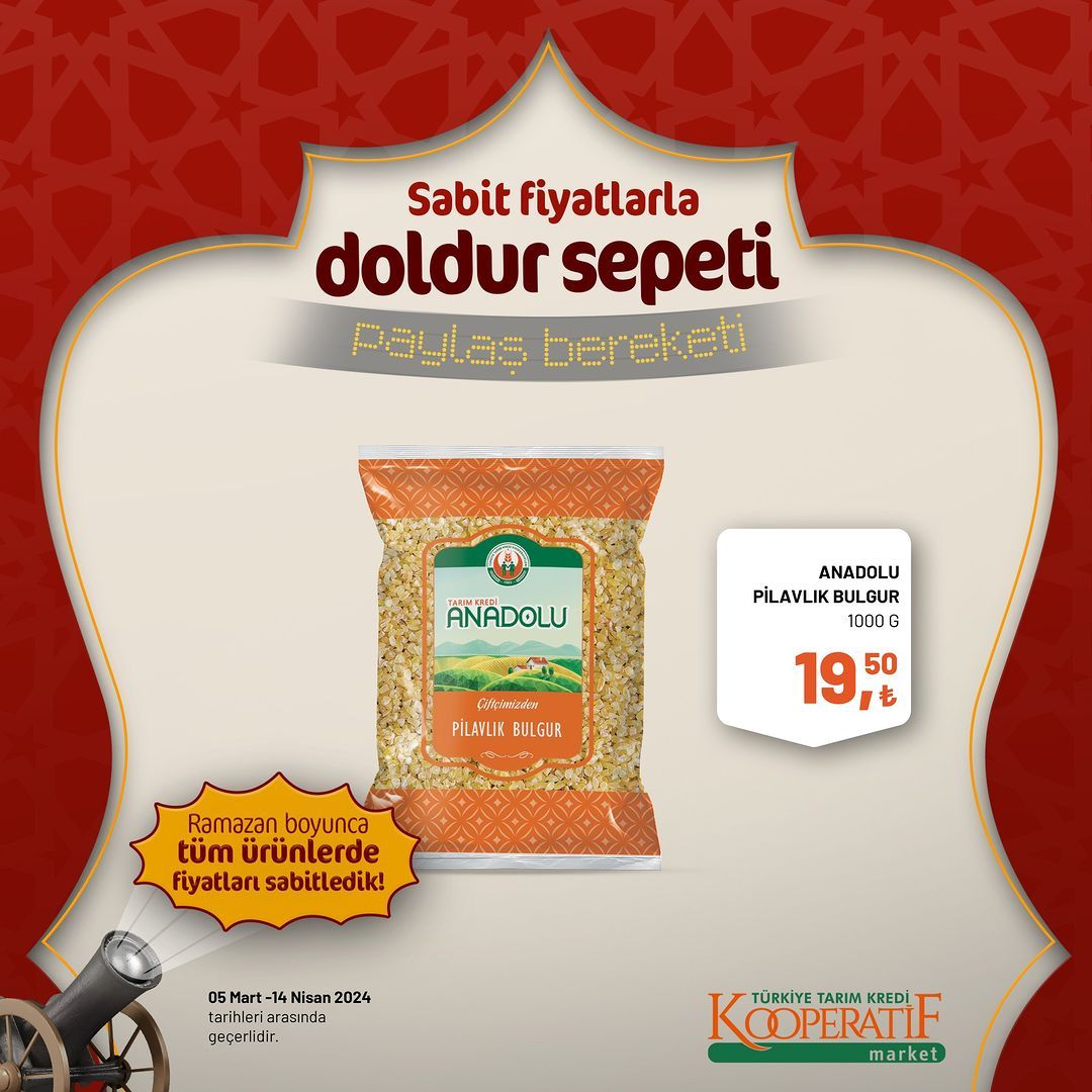 Tarım Kredi Market'lerde dev Ramazan indirimi! 100