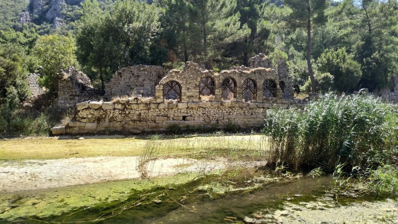 Yenilenen Olympos Antik Kenti'nin açılışı gerçekleştirildi 4