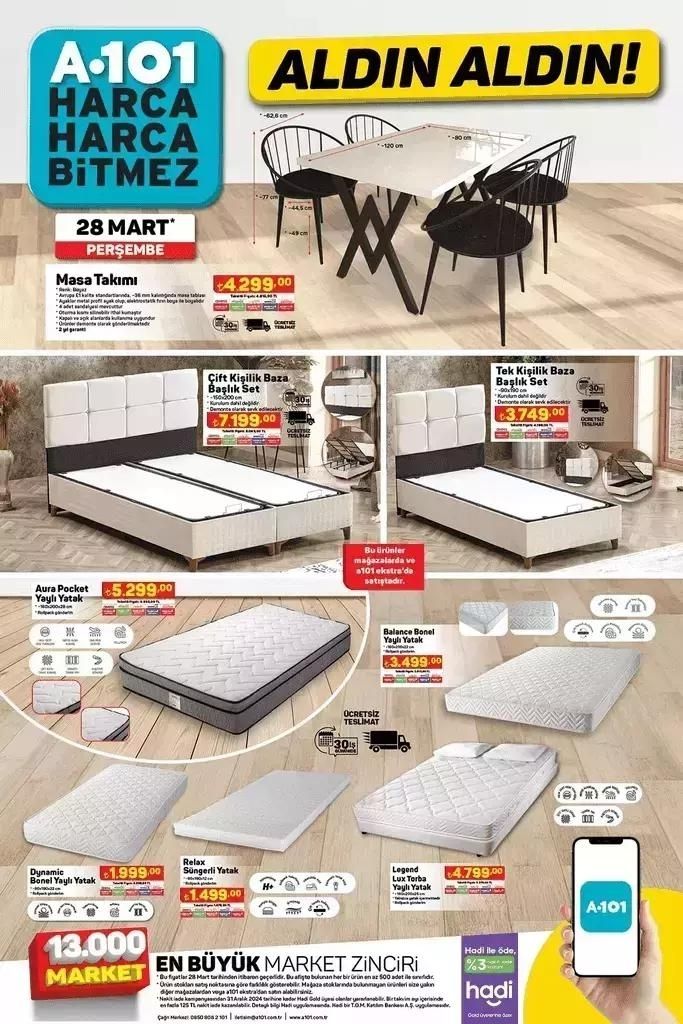 A 101’in 28 Mart 2024 Kataloğu Yayınlandı! A 101’de bu hafta neler var? 7