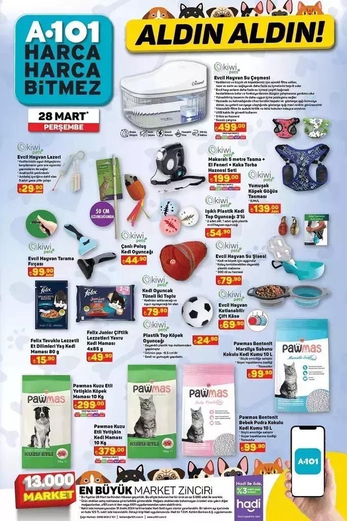 A 101’in 28 Mart 2024 Kataloğu Yayınlandı! A 101’de bu hafta neler var? 9