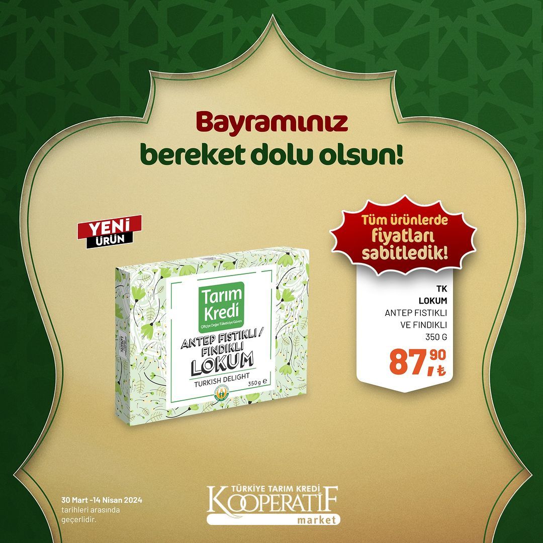 Tarım Kredi Market'ten Ramazan Bayramı'na özel dev indirim! 5