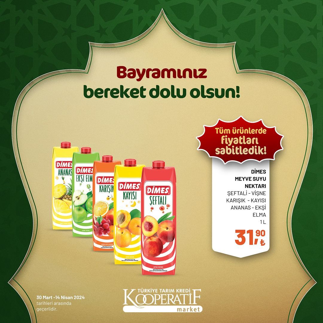 Tarım Kredi Market'ten Ramazan Bayramı'na özel dev indirim! 6
