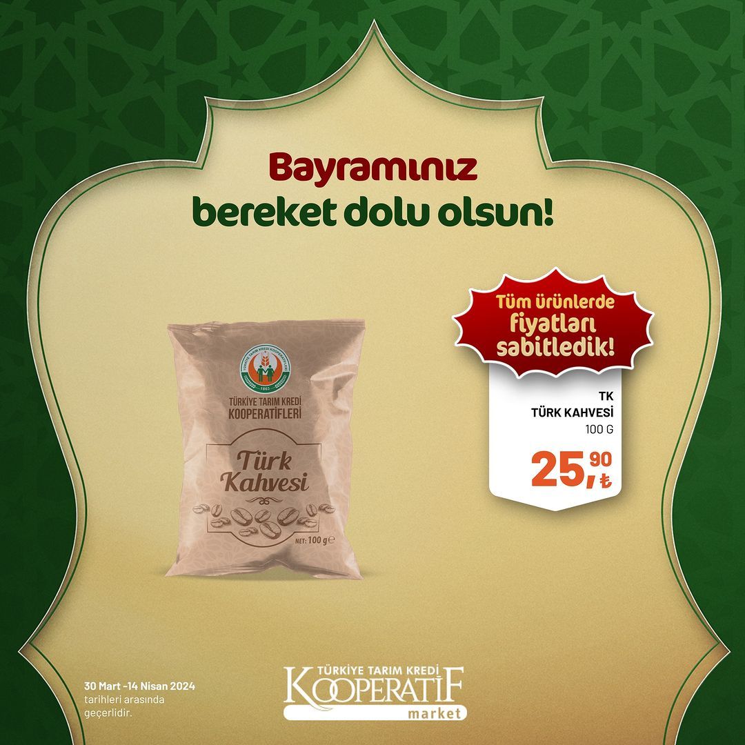 Tarım Kredi Market'ten Ramazan Bayramı'na özel dev indirim! 10