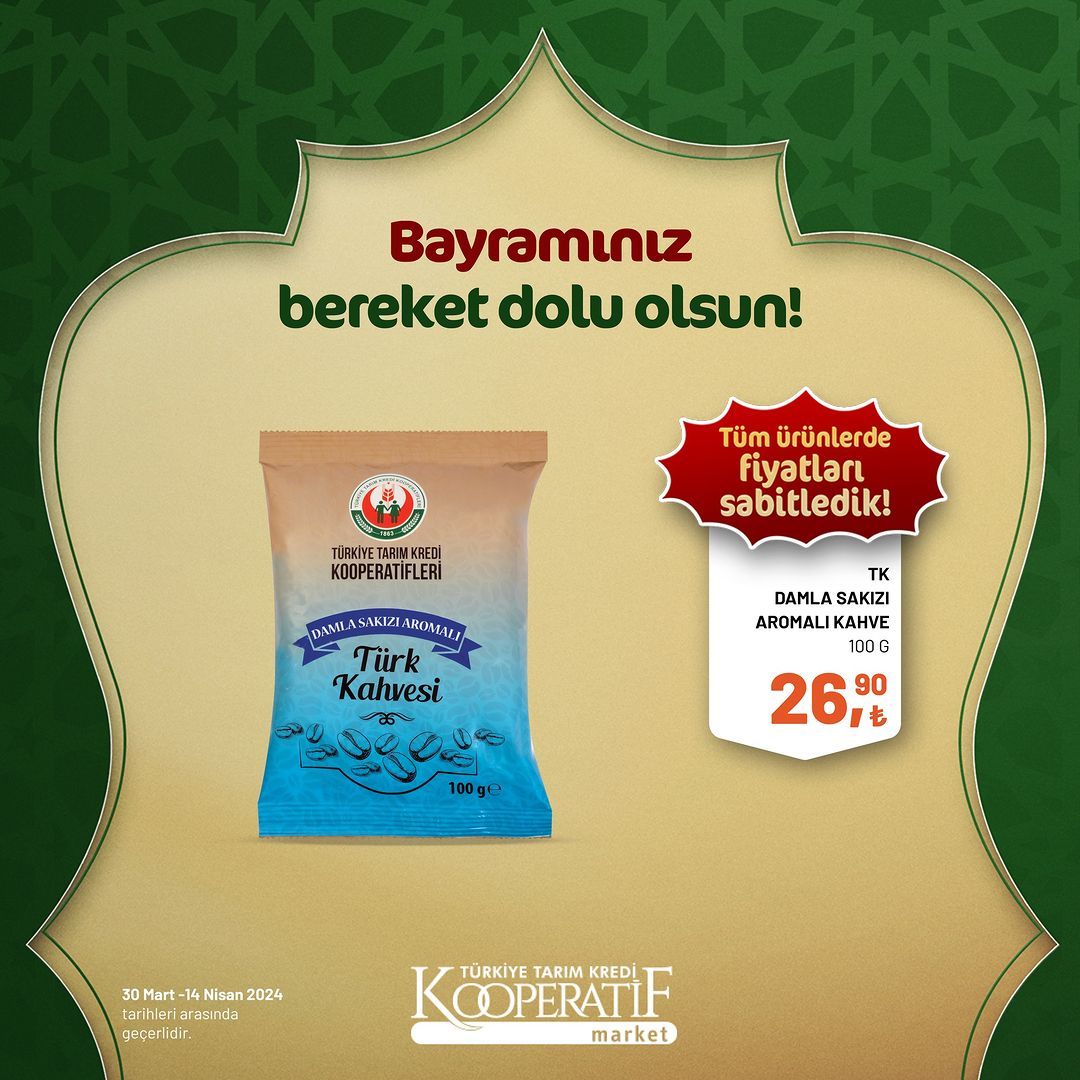 Tarım Kredi Market'ten Ramazan Bayramı'na özel dev indirim! 12