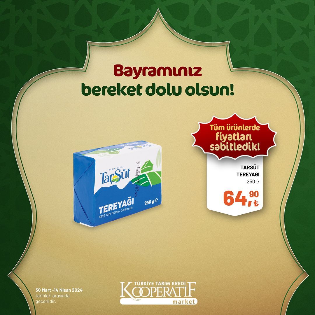 Tarım Kredi Market'ten Ramazan Bayramı'na özel dev indirim! 14