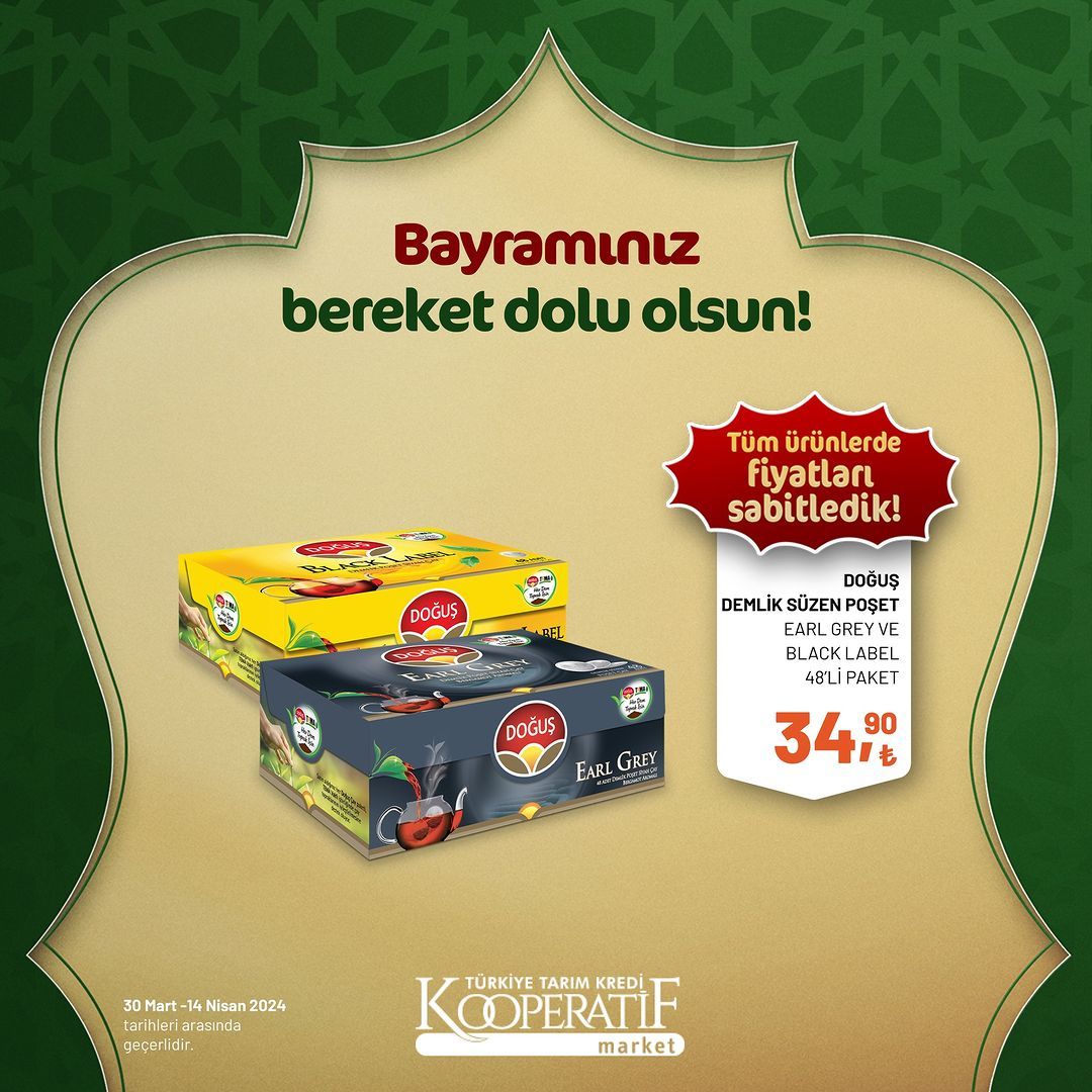 Tarım Kredi Market'ten Ramazan Bayramı'na özel dev indirim! 20