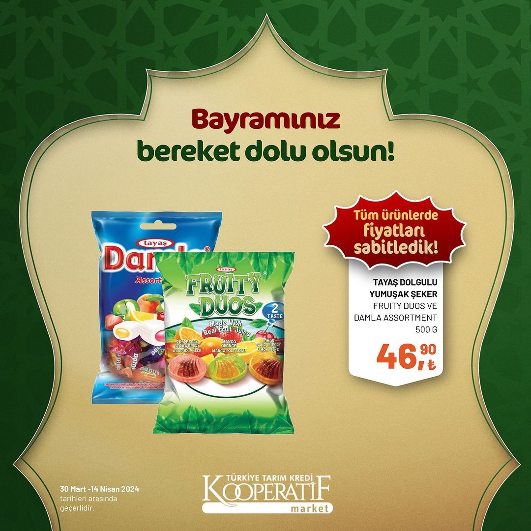 Tarım Kredi Market'ten Ramazan Bayramı'na özel dev indirim! 22