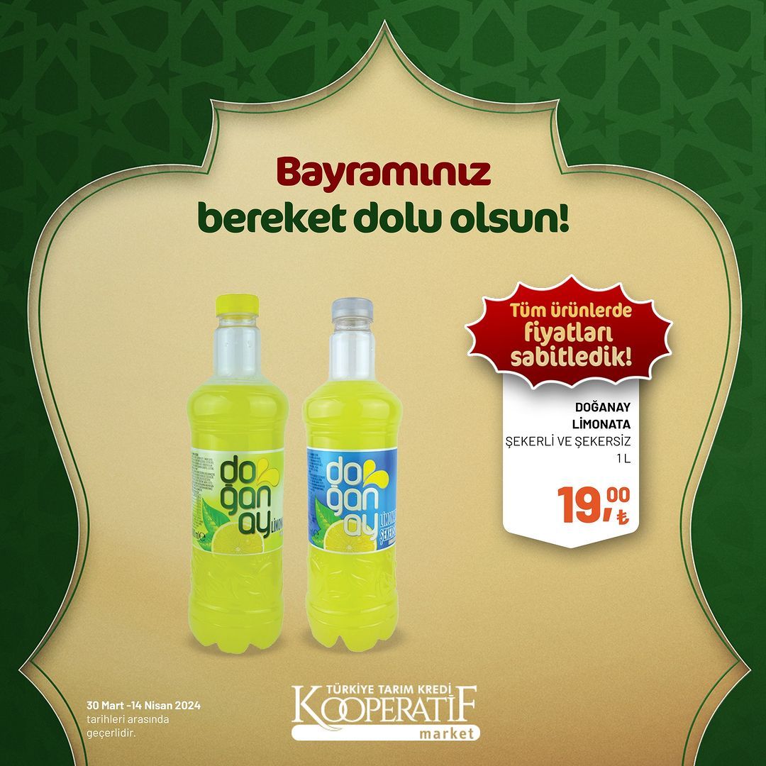 Tarım Kredi Market'ten Ramazan Bayramı'na özel dev indirim! 25