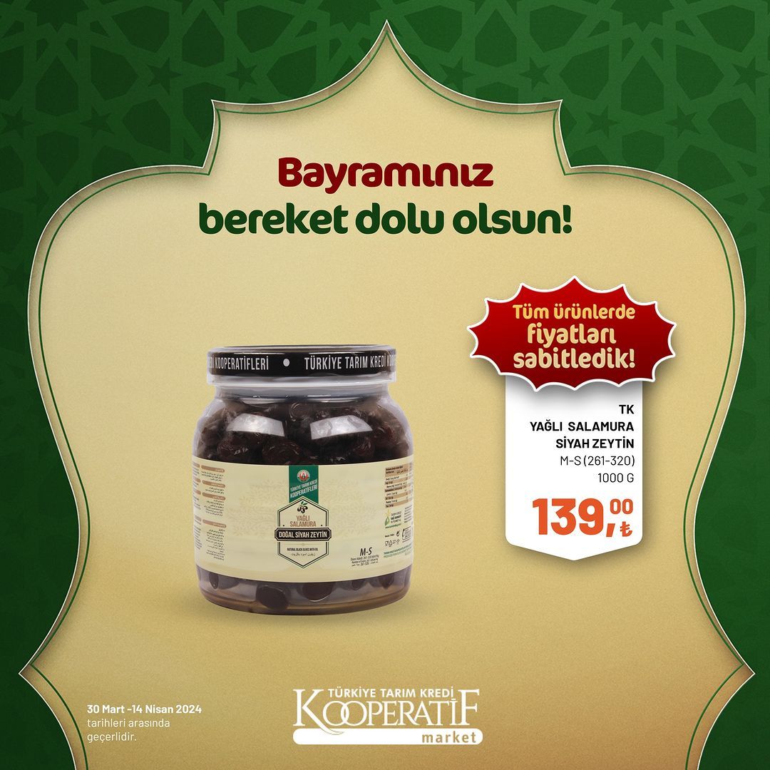 Tarım Kredi Market'ten Ramazan Bayramı'na özel dev indirim! 26