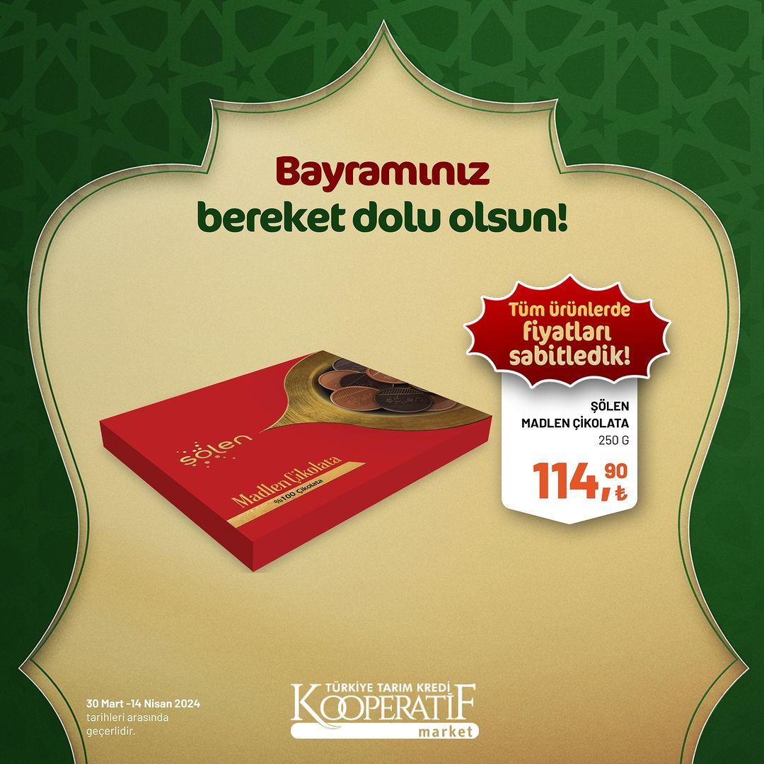 Tarım Kredi Market'ten Ramazan Bayramı'na özel dev indirim! 31