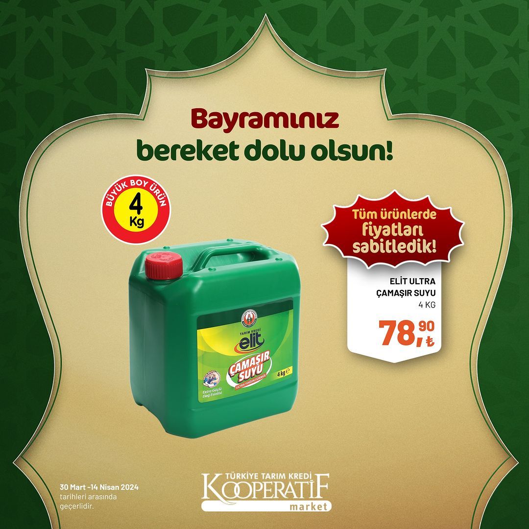 Tarım Kredi Market'ten Ramazan Bayramı'na özel dev indirim! 32