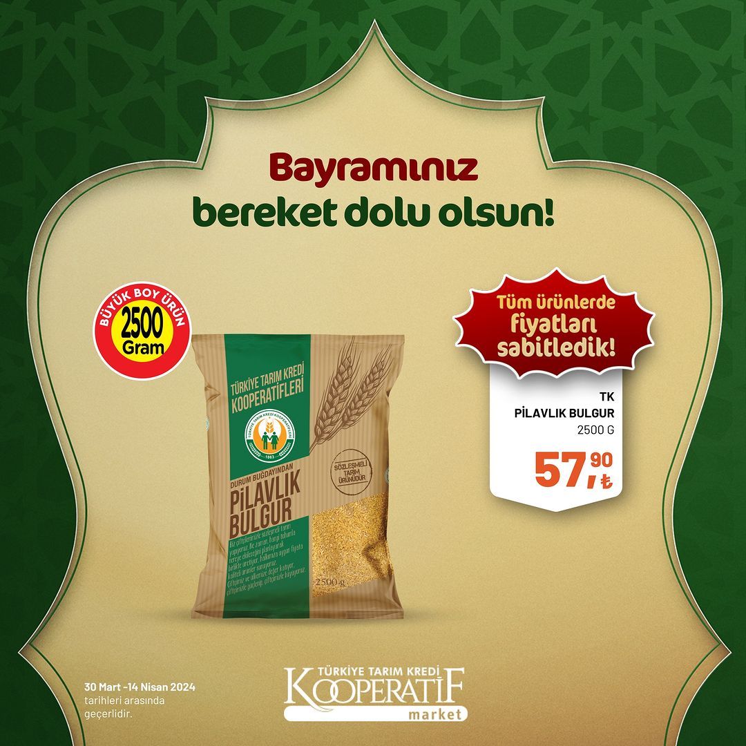 Tarım Kredi Market'ten Ramazan Bayramı'na özel dev indirim! 34