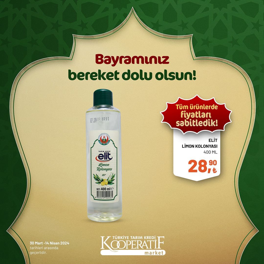 Tarım Kredi Market'ten Ramazan Bayramı'na özel dev indirim! 37