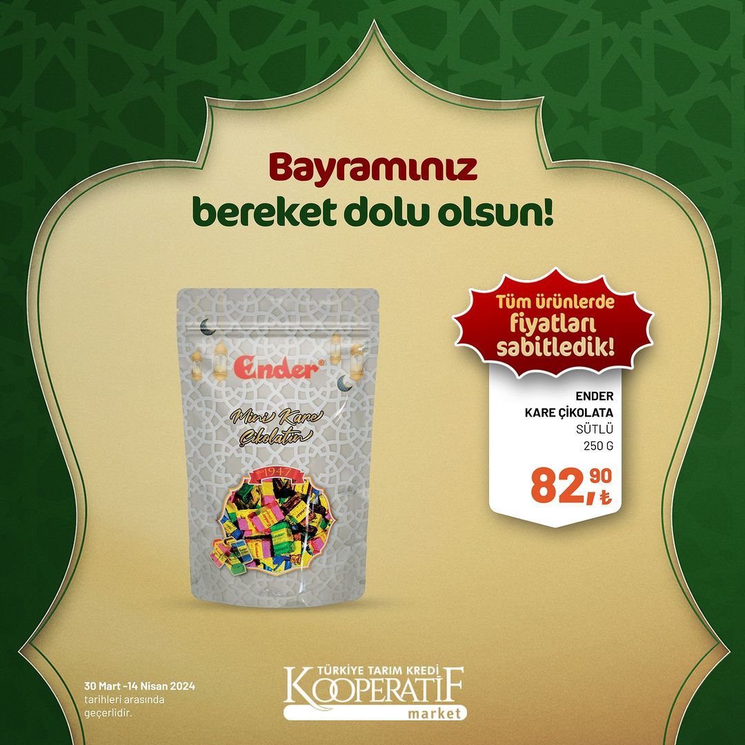 Tarım Kredi Market'ten Ramazan Bayramı'na özel dev indirim! 38
