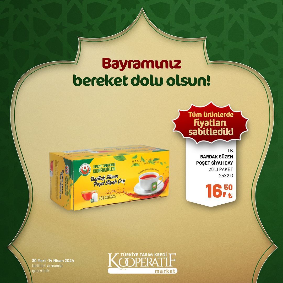 Tarım Kredi Market'ten Ramazan Bayramı'na özel dev indirim! 43